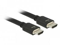 Delock 85296 HDMI cable 5 m HDMI Type A (Standard) Black - High Speed - HDMI cable - W127382457
