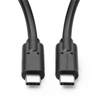 MicroConnect USB-C  3.2 Gen2 cable, black. 1m - W124477246