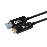 MicroConnect Premium Optic Fiber USB3.2 gen2 USB-C - USB Type A Cable, 15m - W127005615