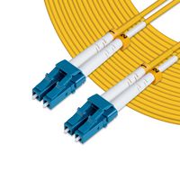 MicroConnect Optical Fibre Cable, LC-LC, Singlemode, Duplex, OS2 (Yellow) 2m - W124650481