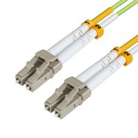 MicroConnect LC/UPC-LC/UPC, 100 m, 50/125, OM5, Lime Green - W125510041