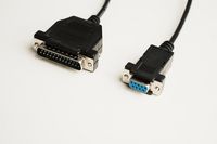 MicroConnect Serial Cable DB9-DB25 1,8M  F/M black - W126483579