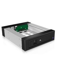 ICY BOX 3,5/2,5" SATA/SAS in 1x5,25"  Storage bay adapter - black - W125082911