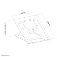 Neomounts by Newstar NewStar foldable laptop stand - Grey - W125858500