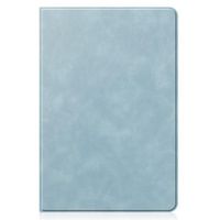 CoreParts Samsung Galaxy Tab S6 Lite 2020-2022 Cowhide Pattern Cover with Front Support Bracket Built-in S pen Holder with Auto Wake Function - Sky Blue - W128163568