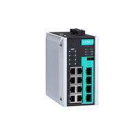 Moxa 12G-port (with 8 PoE+ ports option) full Gigabit managed Ethernet switches - W124421376