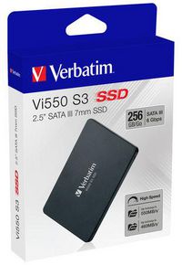 Verbatim Vi550 SSD Interel SATA III 2.5'' 256Go - W125660298