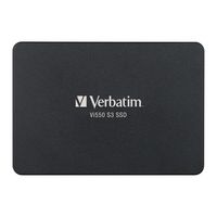 Verbatim 512GB SATA III, 2.5", 3D NAND, 1670mW, 560 MB/s - W125660299