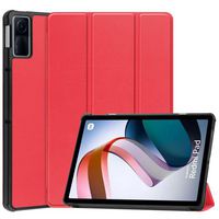 CoreParts Cover for Xiaomi Redmi Pad 10.61 2022. Tri-fold Caster Hard Shell Cover with Auto Wake Function - Red - W128169302