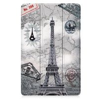 CoreParts Cover for Xiaomi Redmi Pad 10.61 2022. Tri-fold Caster Hard Shell Cover with Auto Wake Function - Eiffel Tower Style - W128169311