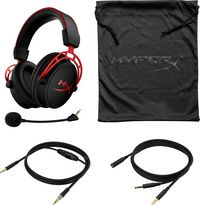 HP Hyperx Cloud Alpha - Gaming Headset (Black-Red) Wired Head-Band Black, Red - W128558840