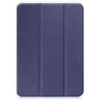 CoreParts For Apple iPad 10th Gen 10.9-inch (2022) Tri-fold Caster Hard Shell Cover with Auto Wake Function - Blue - W128178588