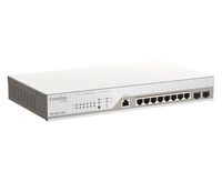 D-Link 10-Port Gigabit PoE+ Nuclias Smart Managed Switch including 2x SFP Ports (With 1 Year License) - W128107056