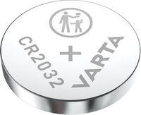 Varta CR2032 - 230 mAh, 3 g, 3V, 20 mm - W124795760