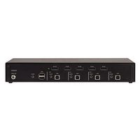 Black Box NIAP4 SECURE KVM SWITCH, 4 port dual head DP, CAC - W127055315