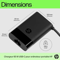HP HP USB-C 65W Laptop Charger - W128779871