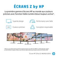 HP Z24u G3 61 cm (24") 1920 x 1200 pixels WUXGA LED Argent - W127071199
