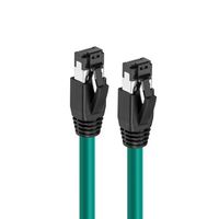 MicroConnect CAT8.1 S/FTP 2m Green LSZH Shielded Network Cable, AWG 24 - W126443476