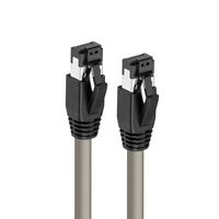MicroConnect CAT8.1 S/FTP 3m Grey LSZH Shielded Network Cable, AWG 24 - W126443432