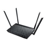 Asus Wireless Router Gigabit Ethernet Dual-Band (2.4 Ghz / 5 Ghz) 4G Black - W128268963