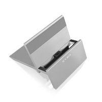 ICY BOX Stand for iPhone/iPod/iPad with Lightning or Dock- Connector connect, Aluminium, Silver - W128215912