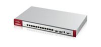 Zyxel Zyxel USG Flex Firewall 12 Gigabit user-definable ports, 2*SFP, 2* USB / 1 Yr UTM Bundle - W128223049