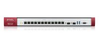 Zyxel Zyxel USG Flex Firewall 12 Gigabit user-definable ports, 2*SFP, 2* USB / 1 Yr UTM Bundle - W128223049