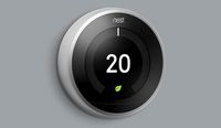 Google Nest Learning thermostat WLAN Stainless steel - W128225520