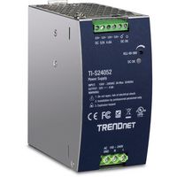 TRENDnet 240W, 52V DC, 4.61A AC to DC DIN-Rail Power Supply with PFC Function - W127064932