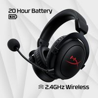 HP Gaming headset for PC, Xbox Series X|S, Xbox One, DTS Headphone:X spatial audio, memory foam, durable aluminum frame, 60 Ω, 10Hz-23kHz - W126816855