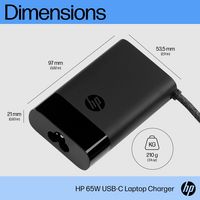 HP USB-C 65W Laptop Charger - W127041773