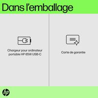 HP USB-C 65W Laptop Charger IT - W128845040