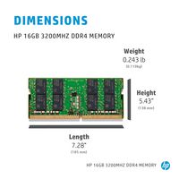 HP 16 GB 3200MHz DDR4 Memory - W126265822