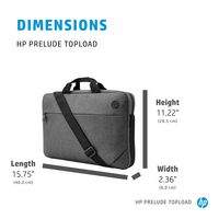 HP Prelude 15.6inch Top Load bag - W126823101
