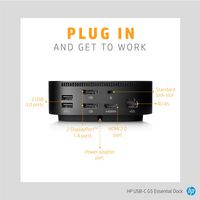 HP USB-C G5 Essential Dock EMEA - W127066526