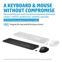 HP 650 Wireless Keyboard and M - W128153611