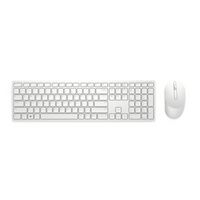 Dell Pro Wireless Keyboard and Mouse - KM5221W - French (AZERTY) - White - W128815384