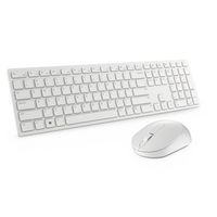 Dell Pro Wireless Keyboard and Mouse - KM5221W - French (AZERTY) - White - W128815384
