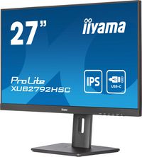 iiyama 27" ETE IPS-panel, 1920x1080, 250cd/m², 15cm Height Adj. Stand, Speakers, USB-C (65W PD),HDMI, DisplayPort, 4ms, USB-HUB 2x3.0 - W128194311
