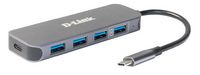 D-Link USB-C to 4-Port USB 3.0 Hub with Power Delivery - W127207506