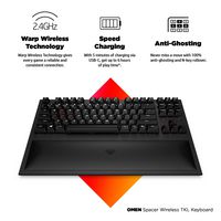 HP OMEN Spacer Wireless TKL Keyboard - W125892816