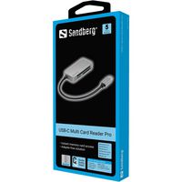 Sandberg USB-C Multi Card Reader Pro - W126204148