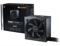 be quiet! Pure Power 11 500W Power Supply Unit 20+4 Pin Atx Atx Black - W128251472