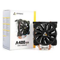 Antec A400 Rgb Processor Cooler 12 Cm Black, Copper, Metallic - W128254092