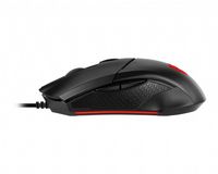 MSI Clutch Gm08 Optical Gaming Mouse '4200 Dpi Optical Sensor, 6 Programmable Button, Symmetrical Design, Durable Switch With 10+ Million Clicks, Weight Adjustable, Red Led' - W128261367