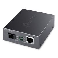 TP-Link 10/100Mbps Wdm Media Converter With 1-Port Poe - W128264714