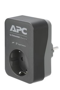 APC Surge Protector Black, Grey 1 Ac Outlet(S) 230 V - W128255863