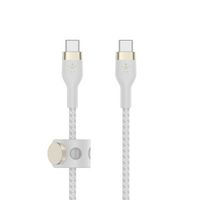 Belkin Boost Charge Pro Flex Usb Cable 2 M Usb 2.0 Usb C White - W128270252