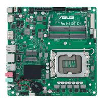 Asus Pro H610T D4-Csm Intel H610 Lga 1700 Mini Itx - W128270829