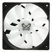 Scythe Computer Cooling System Universal Fan 12 Cm Black, White 1 Pc(S) - W128256885